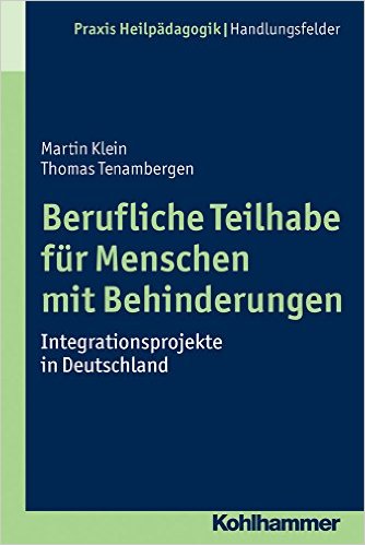 Buchcover „Berufliche Teilhabe für Menschen mit Behinderungen“